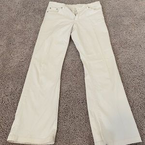 lacoste white pants 38